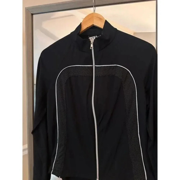 Tail Athletic Nola Jacket Full Zip Black Size Small - Picture 2 of 6